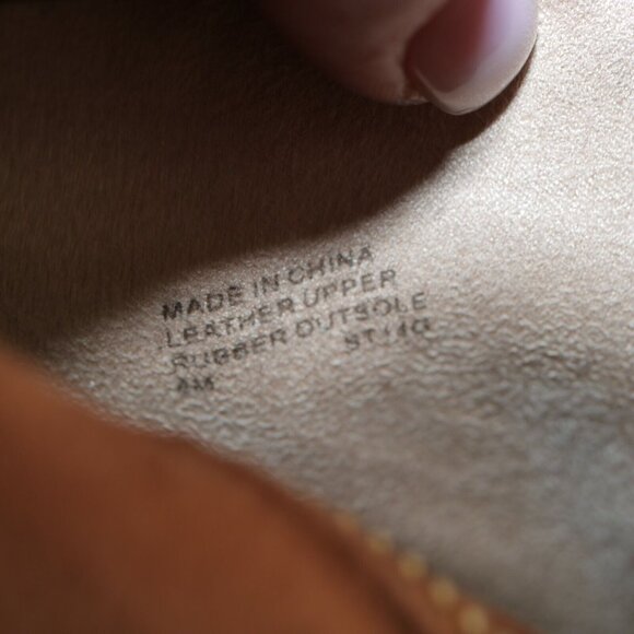 Michael Kors Womens Haven Boot Size 8 Camel Tan Suede Block Heel Platform Bootie - Picture 12 of 12